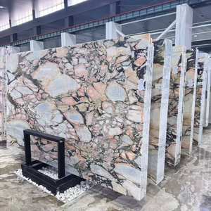 <span class=keywords><strong>Notre</strong></span> <span class=keywords><strong>Dame</strong></span> Rose Marbre Grande Dalle Étanche Durable Moderne Intérieur/Extérieur Mur Design pour Cuisine Escalier Atelier Villa - Product Image 2