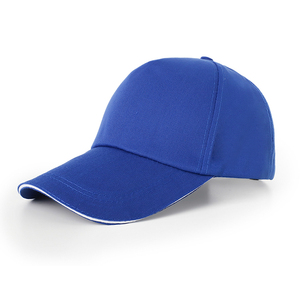 Venta al por mayor 6 Panel Bordado Satén Azul Deportes Gorras Sombrero personalizado Papá Gorras Papá Sombreros para Mujeres Hombres - Product Image 3