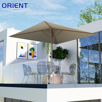 Balustrade de terrasse en aluminium pour escaliers de jardin