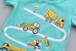 Vêtements pour enfants en gros, vêtements en coton pour bébés, t-shirts en coton pour enfants, ensembles pour bébés garçons - Product Image 4