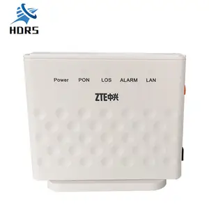 एफटीटीएच 1GE ईथरनेट पोर्ट ONU जेडटीई ZXA10 F601 GPON ONT रूटर