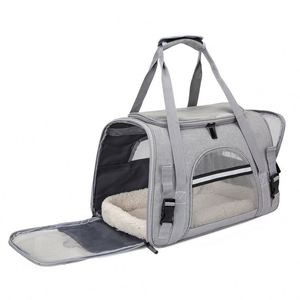 Bolsa de Transporte Plegable y Transpirable de Gran Capacidad para Perros y Gatos, para Viajes al Aire Libre - Product Image 3