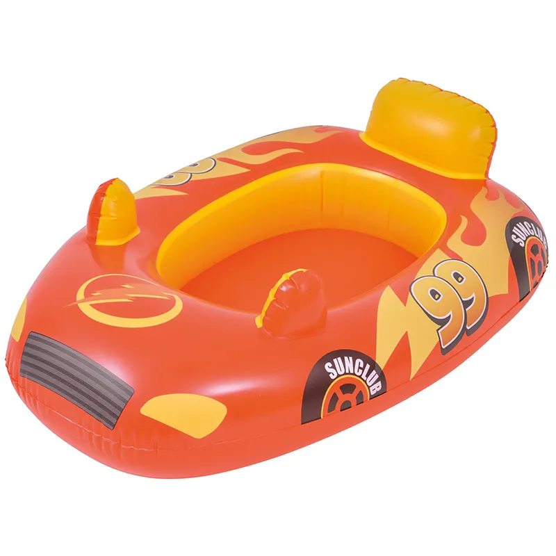 Fabrication en gros de bateau pour enfants, jouets de natation flottants de sports aquatiques gonflables en plein air pour enfants