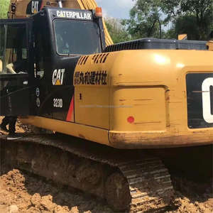 Excavadora Caterpillar 320D usada, máquina sobre orugas grande de 20 toneladas, maquinaria de segunda mano con precio competitivo CAT 320D - Product Image 5