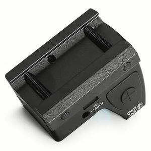 กล้องเล็งจุดแดงแบบโฮโลแกรมยุทธวิธี 5D Factory <span class=keywords><strong>Optics</strong></span> ขนาด 1x17x22 ผลิตจากอะลูมิเนียมอัลลอยด์ ดีไซน์ไร้ท่อ พร้อมไฟส่องสว่างสีแดง 5 ระดับ - Product Image 4