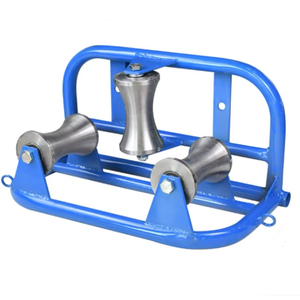 Câble en acier aluminium en métal durable étendant l'équipement tirant la poulie de rouleau - Product Image 3
