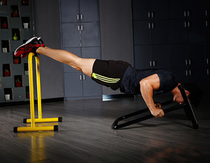 La parte superior del cuerpo entrenador Fitness ecualizador ejercicio Bar empuje barras paralelas soporte - Product Image 3