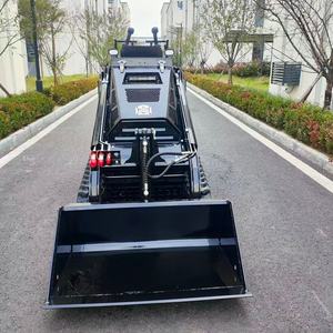 Mini Skid Steer <span class=keywords><strong>Loader</strong></span> Baru Tiba, Buatan China, Kapasitas Angkut Tertentu, Bersertifikasi EPA, Mesin Kubota, Crawler <span class=keywords><strong>Loader</strong></span>, Alat Berat, Motor Populer - Product Image 1