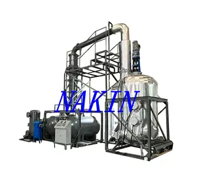 Mini Professional Get Diesel Oil Refinery Distillation Plant Black Waste Engine Oil Recycle Machine