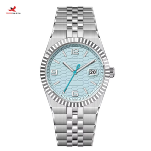 Reloj de Lujo para Hombre de Acero Inoxidable con Descuento por Compra Mixta HQ, Marca Privada, 50m Resistente al Agua, OEM, Logotipo Personalizado - Product Image 1