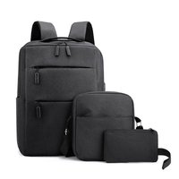 Sac à dos pour ordinateur portable OMASKA, sac à dos de voyage, vente chaude, ensemble de 3 compartiments, sac à dos pour étudiant