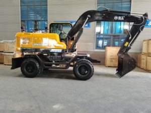 मल्टी-फंक्शनल चार पहिया गन्ना हार्वेस्टर ने बाल्टी खुदाई वाला क्रेन गन्ना लोडर - Product Image 3