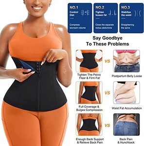 Vua McGreen Sao Phụ Nữ Eo Huấn Luyện Viên Corset Bụng Giảm Béo Cơ Thể Shaper Tráng Với Zip Móc Hai Lớp Vành Đai Tập Thể Dục Nhà - Product Image 2
