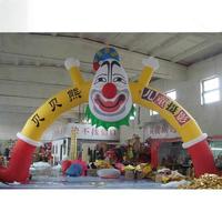Entrée gonflable d'arche de clown de publicité de représentation portative de cirque à vendre