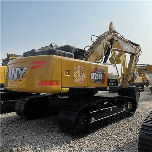 Excavadora Usada Sany SY215C de Tamaño Mediano con Motor y Caja de Cambios Potentes, Control Suave, Modelo 2023 para Trabajos de Excavación - Product Image 2