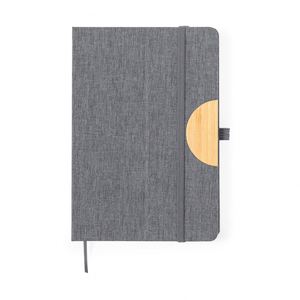 Soporte para Teléfono de Bambú Ecológico con Logotipo Personalizado, Nuevo y Promocional, Libreta de Notas de Tela Dura RPET 300D para Uso en la Oficina - Product Image 2