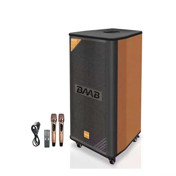Professional Big Power 10 Inch Woofer Wooden Wireless BT PA Home ...