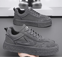 Nouvelles Chaussures pour Hommes en Cuir de Haute Qualité à Prix Abordable, Modèle Décontracté, Sneaker Élévateur d'Affaires pour Plateforme de Vente en Gros 2024