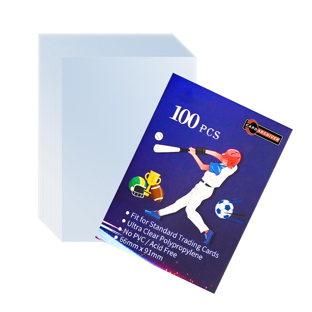 Trading Card Sleeves Sports Game Card Protection Bags 67x92mm Penny Sleeves Ultra High Pro Card Sleeves