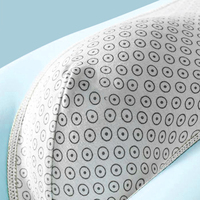 FF6108 Sous-vêtements pour hommes grande taille respirants, caleçons sans couture pour hommes, caleçons en soie glacée pour hommes avec ceinture élastique