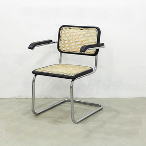 Chaise de salle à manger rétro, chaise française en plastique à dossier haut, chaises en rotin tressé, tabouret de <span class=keywords><strong>bureau</strong></span> à dossier pour la maison, la chambre à coucher, le <span class=keywords><strong>bureau</strong></span>, chaise d'ordinateur - Product Image 4