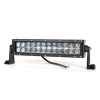 Barre lumineuse LED 72W 4x4 à double rangée, barre lumineuse marine LED de 12 pouces, barre lumineuse de montage sur bateau pour accessoires de bateau de plage