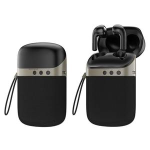 TWS BT Earphone <b>Speaker</b> 2-in-1, Noise Cancelling, Mini Wireless Portable Fabric Design - Product Image 3