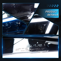 Phares avant BBA pour Audi R8 2007-2015, lentilles de mise à niveau, phares LED avec signalisation dynamique, Plug and Play