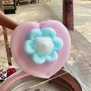 Distributeur automatique de <span class=keywords><strong>barbe</strong></span> à <span class=keywords><strong>papa</strong></span> commercial robuste conçu pour les centres commerciaux très fréquentés - Product Image 2