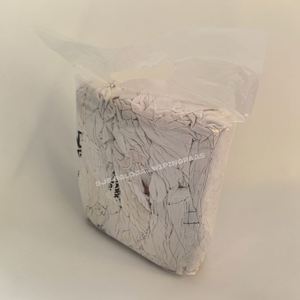 Trapos de Algodón Absorbentes Blancos Estampados de Grado Industrial para Limpieza de Maquinaria - Product Image 1