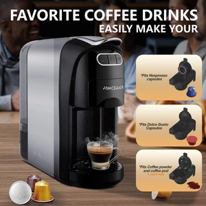 <span class=keywords><strong>Cafetera</strong></span> Eléctrica Multifuncional 3 en 1 PANCERKA para Espresso de 20 Bares, Compatible con Cápsulas/<span class=keywords><strong>Dolce</strong></span> <span class=keywords><strong>Gusto</strong></span>/Café Molido, para Uso en Autocaravanas y Hoteles - Product Image 3
