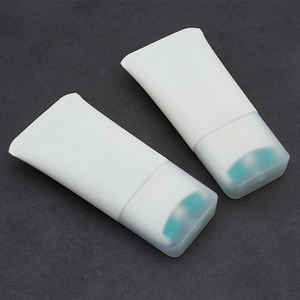 ネッククリームフェイスクリームプラスチックスクイーズチューブダブルツイストシリコンソフトマッサージローラーボールチューブマッサージジェルチューブ用 - Product Image 6