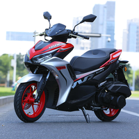 Scooter à essence 150cc NVX 4 temps, scooter à essence automatique avec moteur sans balais, cyclomoteur EPA pour adultes avec système de frein à disque