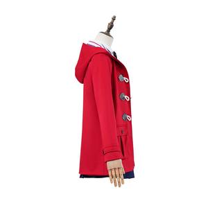 Disfraz de Halloween para Mujer, Cosplay de Anime <span class=keywords><strong>Nina</strong></span> Iseri, Chaqueta Roja, Vestido Exterior, Falda, Disfraz AOKG-168 - Product Image 2