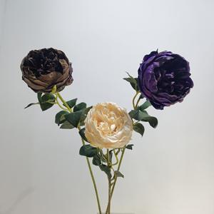 Rosas Artificiales, Flores de <span class=keywords><strong>Rosa</strong></span> Roja Artificiales al por Mayor, Rosas de Terciopelo, Flores Artificiales al por Mayor para Decoración - Product Image 2