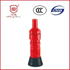 Vendita diretta in fabbrica in plastica e in ottone, ugello 1 ", ugello estintore, ugello per tubo antincendio a getto - Product Image 3