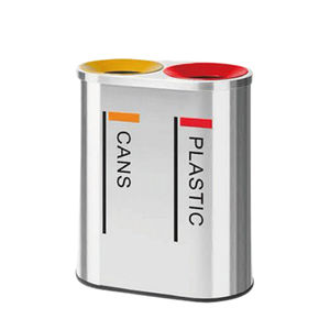 <span class=keywords><strong>Pattumiera</strong></span> esterna Multi-vano in acciaio inossidabile <span class=keywords><strong>pattumiera</strong></span> in <span class=keywords><strong>metallo</strong></span> pubblico riciclare la <span class=keywords><strong>pattumiera</strong></span> commerciale da 26 galloni - Product Image 3