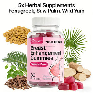 סוכריות גומי לחזה לנשים, תומכות בחזה ובריאותו, מכירה חמה בארה\\\"ב ובאירופה, בתוספת 2 מיליארד פרוביוטיקה, ייצור לפי דרישת הלקוח (OEM/ODM), 4 פעמים יותר ויטמינים, סוכריות גומי ל-BBL - Product Image 6