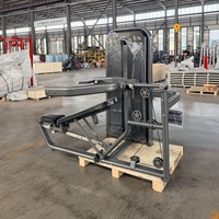 Équipement de musculation professionnel pour usage commercial, machine à presser les pectoraux et les épaules assise à charge guidée pour la musculation