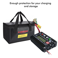 YHX – Étui de rangement pour batterie au lithium à grande capacité avec fermeture éclair, noir, personnalisé, anti-explosion et ignifuge, sacs et étuis à usage spécial