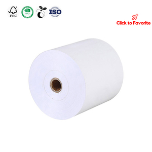 Nhận nhiệt giấy cuộn nhà máy trực tiếp bán buôn 80x80mm 49m 70gsm đơn trắng POS thiết kế máy giấy nhiệt cho vé - Product Image 2