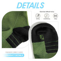 Chaussettes de compression sportives en coton, hauteur genou, personnalisées, athlétiques, anti-transpiration, pour la course à pied, le cyclisme, les voyages et la gym