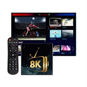 Decodificador Xtream Codes Xc1 2025, Allwinner H313, Android 10, Xtv Pro, 2 GB, 16 GB, 5G, Wifi Dual, 4K, Smart TV, Reproductor Multimedia <span class=keywords><strong>IPTV</strong></span> - Product Image 4