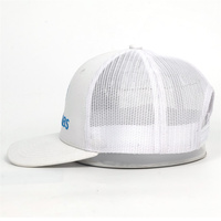 Casquette de camionneur Richardson 112 de haute qualité à 6 panneaux, couleur blanche, avec logo brodé pour hommes et femmes