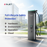 Système de charge CC CCS2 INJET Hanyuan 1920 kW à 32 canaux avec refroidissement air/liquide pour la charge simultanée de plusieurs véhicules