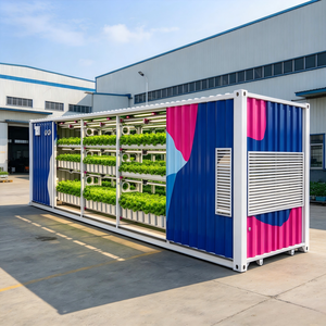 Commercial Aeroponic Plant Container Intelligent Full Spectrum LED <b>Grow</b> <b>Lights</b> HDPE Automatic Irrigation System - Product Image 1