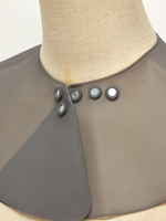 Silicone Transparent Coupe Super Collier Cou Bouclier Magnétique Cape Barber Cheveux Châle