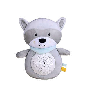 Machine à bruit blanc en peluche avec <span class=keywords><strong>10</strong></span> sons apaisants et projecteur de lumière nocturne étoilée pour bébé - Product Image 1