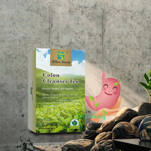 Thé pour le côlon aromatisé aux extraits de plantes, marque privée, perte de poids, détox, thé en sachets mélangés, 20 sachets par boîte, thé santé - Product Image 3