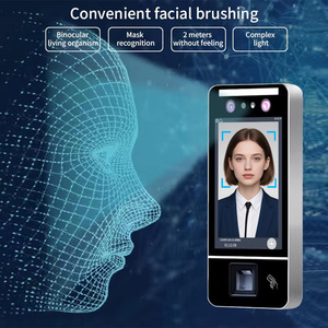 Vỏ kim loại 5 inch không thấm nước sinh trắc học kiểm soát truy cập hệ thống mặt vân tay palmar tĩnh mạch công nhận với miễn phí API và SDK - Product Image 3